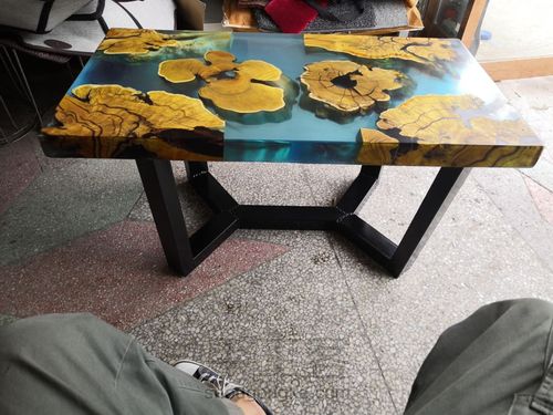 树脂木茶几面 第24步