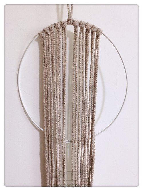 【原创】好看的猫头鹰挂饰 第1步