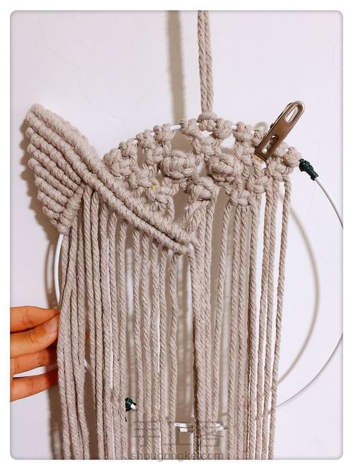 【原创】好看的猫头鹰挂饰 第6步