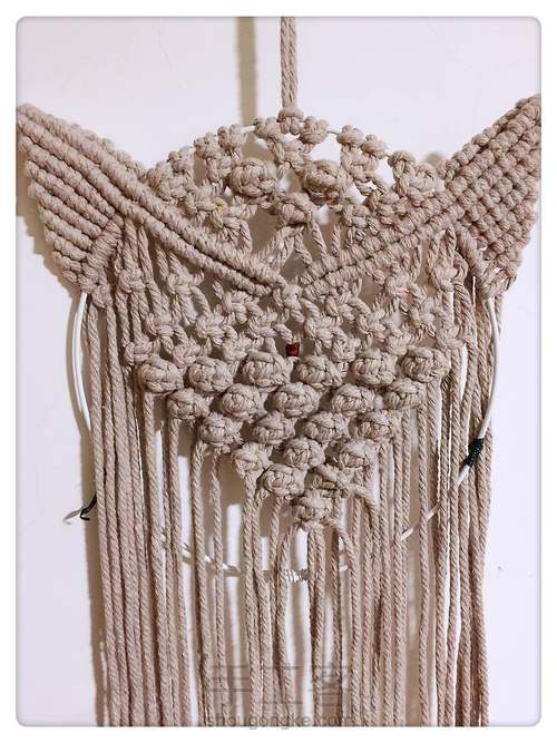 【原创】好看的猫头鹰挂饰 第9步