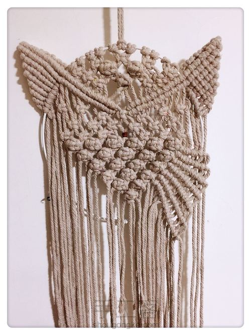 【原创】好看的猫头鹰挂饰 第10步