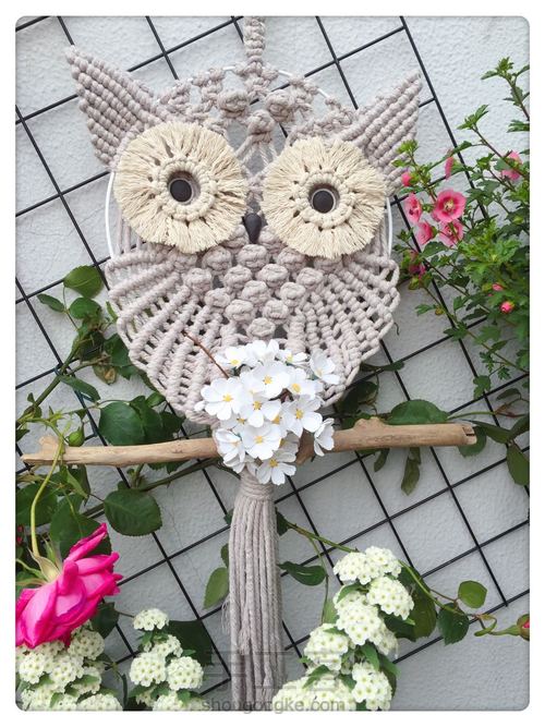 【原创】好看的猫头鹰挂饰 第15步