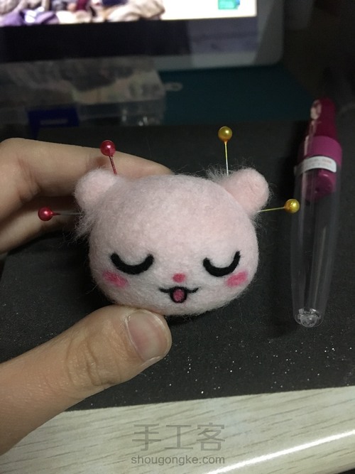 可爱的想念熊~ 第6步