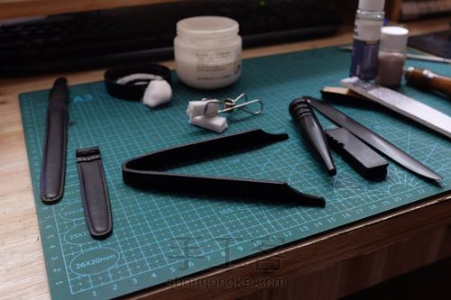 手工钢笔套 第16步