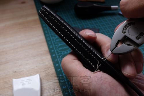 手工钢笔套 第17步