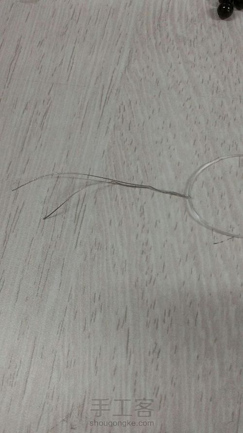 相思曲.石榴石手串教程 第4步