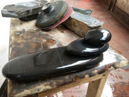 天然石头系列香座 第2步