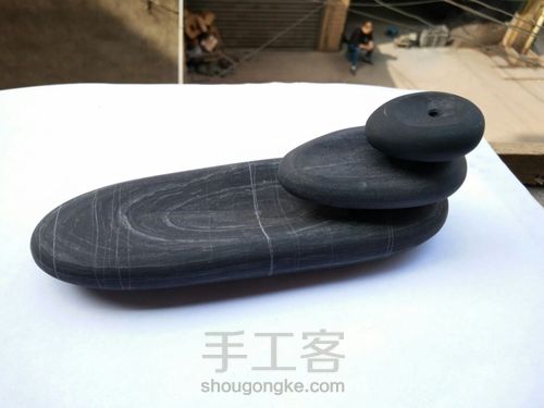 天然石头系列香座 第5步