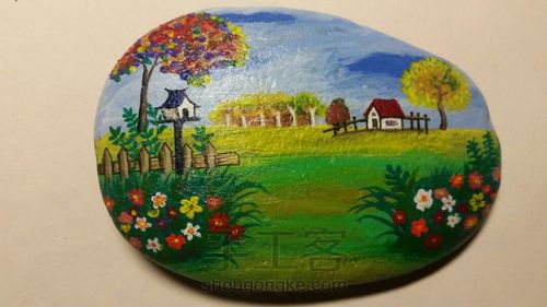 石头风景画2 第6步