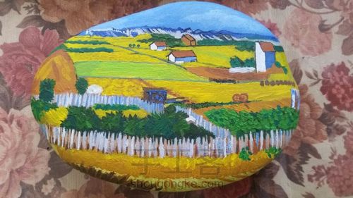 石头画之丰收 第3步