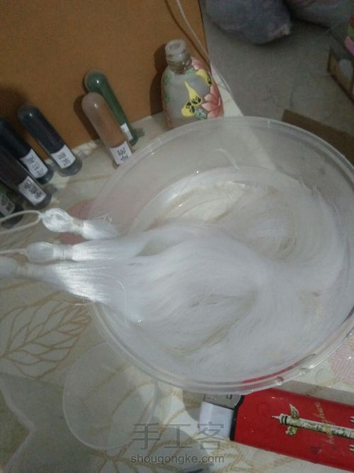 这是一个新手自染流苏的教程 第1步