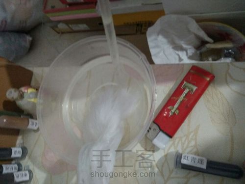 这是一个新手自染流苏的教程 第3步