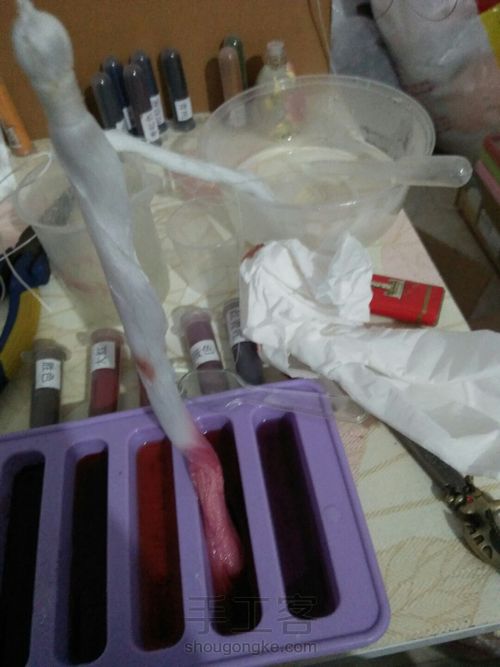 这是一个新手自染流苏的教程 第7步