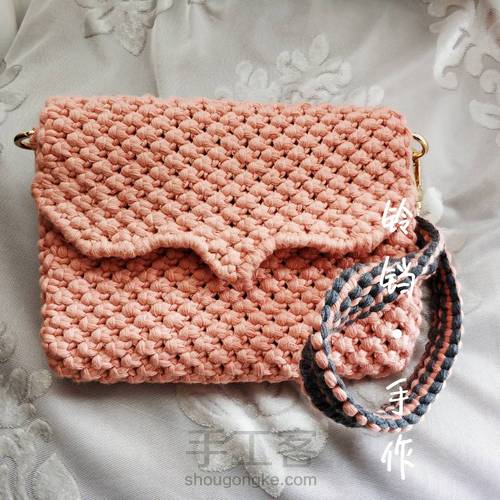 粉萌的斜挎包 第6步