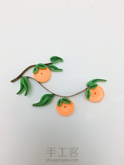 橘子衍纸教程 第7步