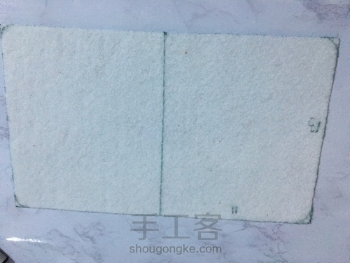 饭团口金包画图和制作过程 第1步