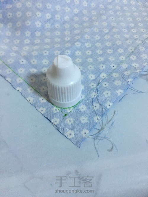 饭团口金包画图和制作过程 第11步