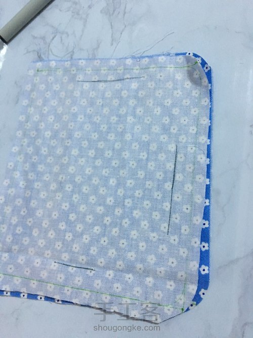 饭团口金包画图和制作过程 第12步