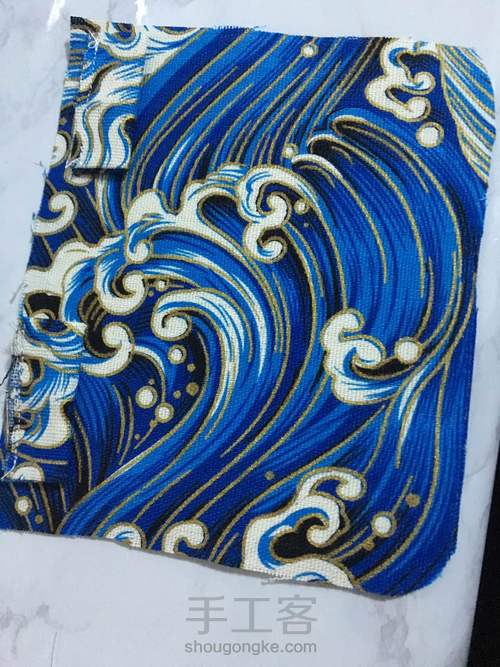 饭团口金包画图和制作过程 第10步