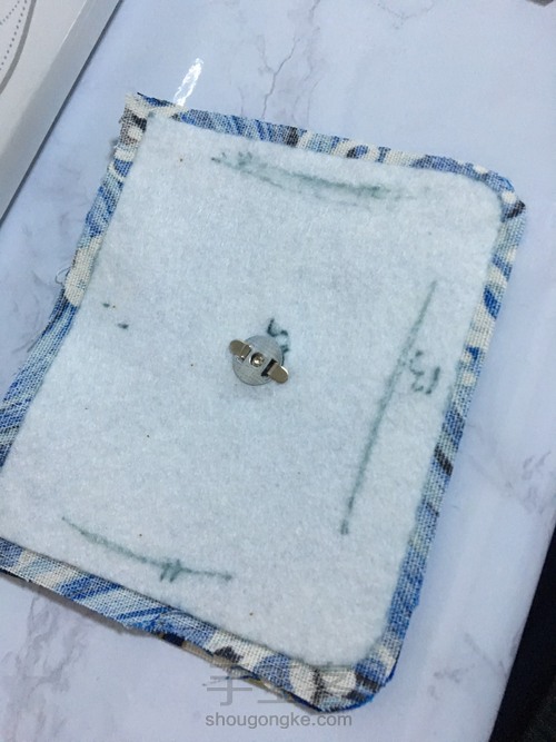 饭团口金包画图和制作过程 第13步