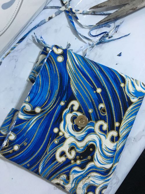 饭团口金包画图和制作过程 第15步