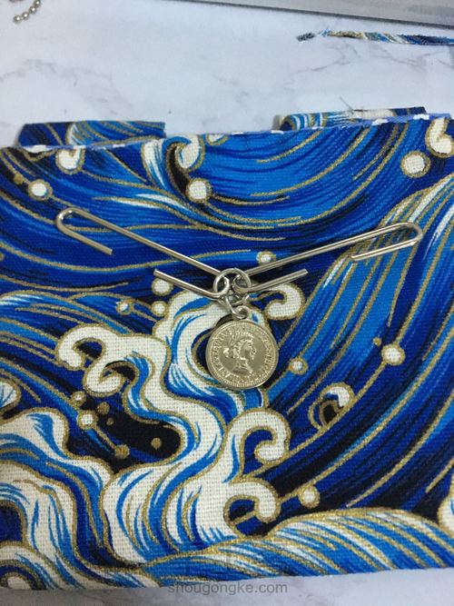 饭团口金包画图和制作过程 第16步