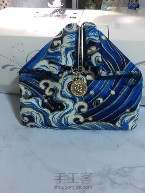 饭团口金包画图和制作过程 第17步