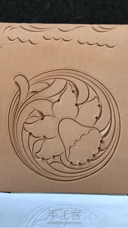 唐草皮雕的小蜕变 第2步