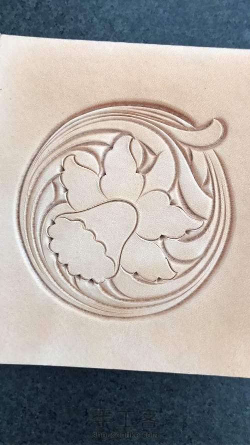 唐草皮雕的小蜕变 第3步