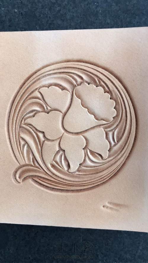 唐草皮雕的小蜕变 第5步