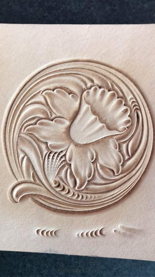 唐草皮雕的小蜕变 第8步