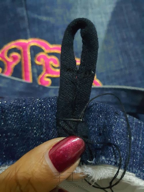 想要的包自己动手 第10步