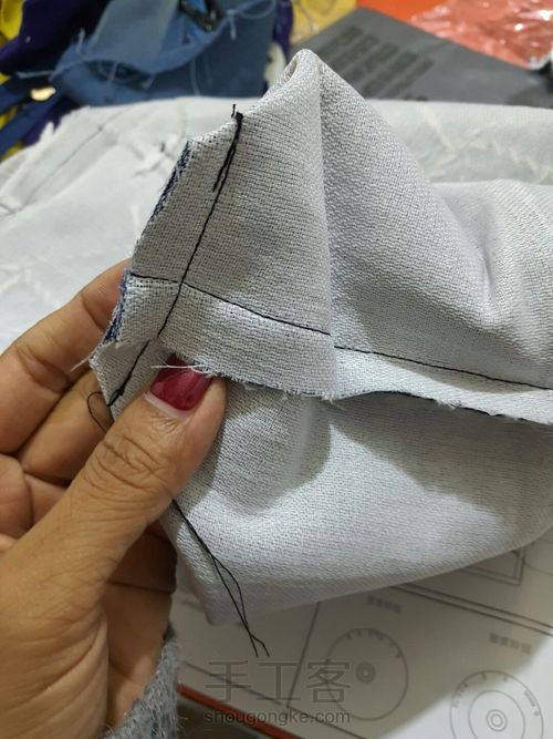 想要的包自己动手 第11步