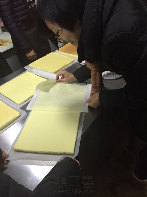 蛋糕卷100块钱学的 第2步