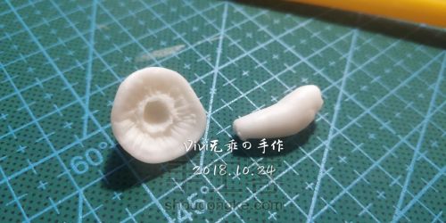 【萌新乖】树脂粘土做随性的蘑菇 第1步