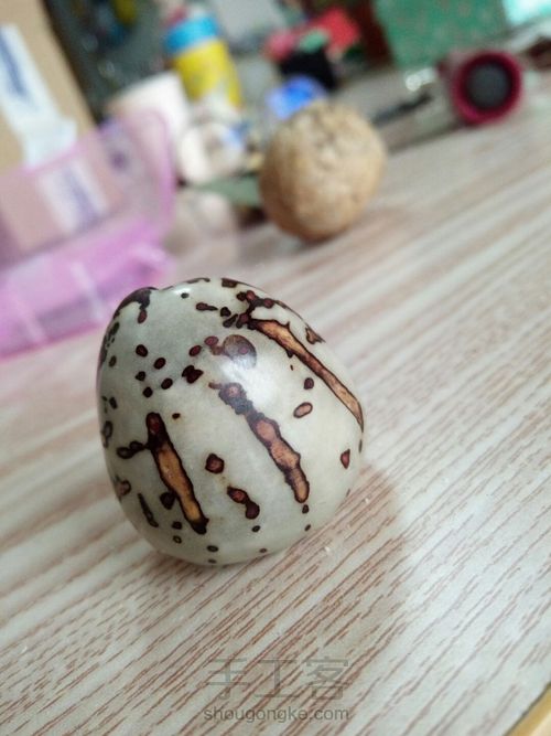 千眼菩提寿桃把件 第10步