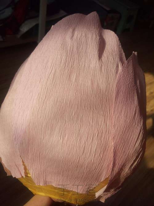 来，做个荷花灯 第4步