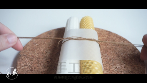 超简单的手工蜡烛,两分钟包教包会~ 第16步