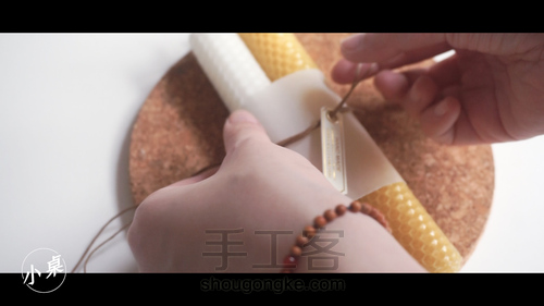 超简单的手工蜡烛,两分钟包教包会~ 第17步