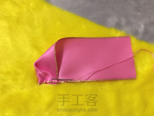丝带玫瑰花🌹🎀 第5步
