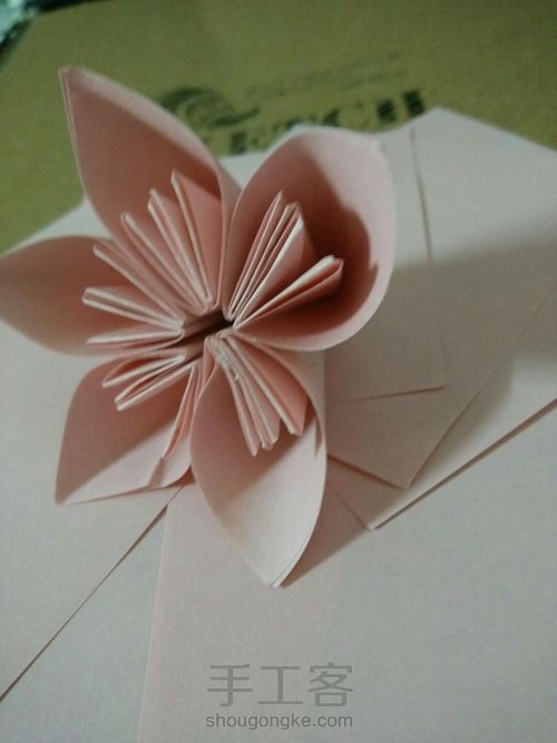 纸艺——樱花 第10步