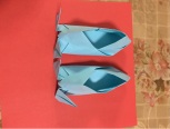 纸折猫头鞋