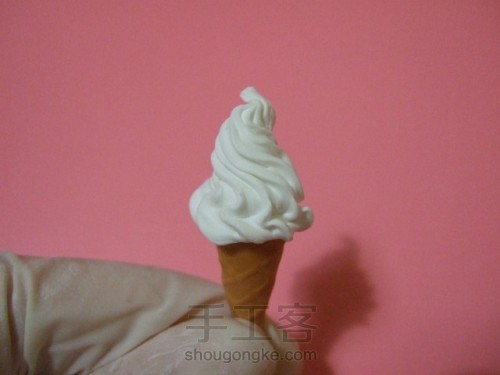【Daisy分享】软陶系列-迷你冰淇淋 第7步