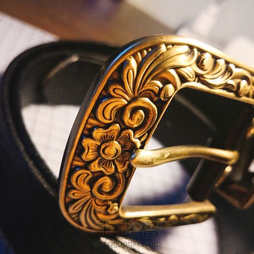 ☞新手入门☜精致鳄鱼纹皮带教程 第10步