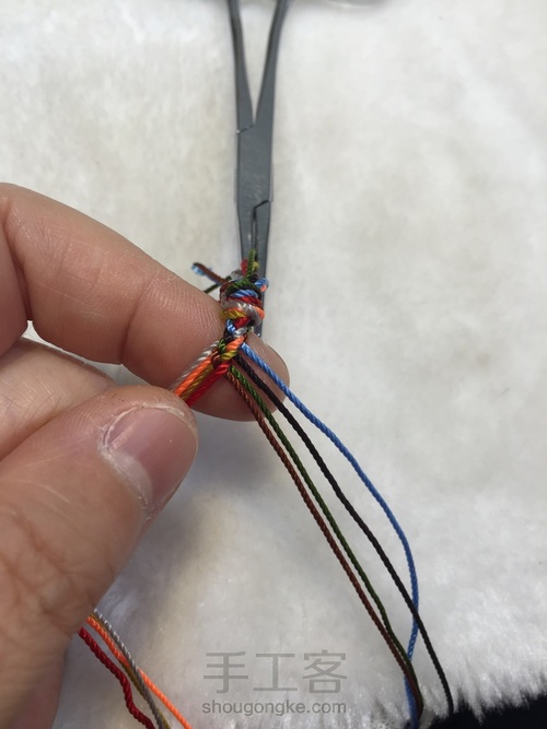 基础篇～八股辫的编法 第12步