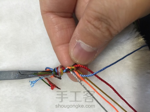 基础篇～八股辫的编法 第14步