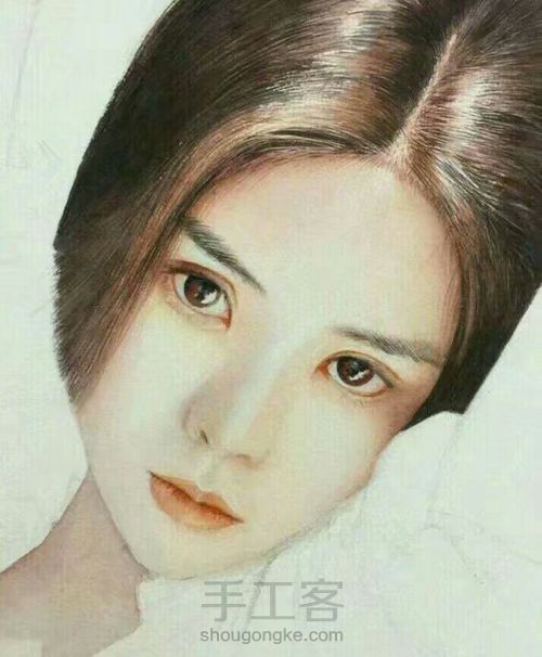 【水彩肖像】 第8步