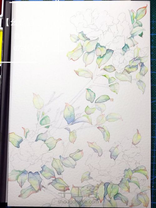 【幺幺自造】愿为东南枝,低举拂罗衣 第12步