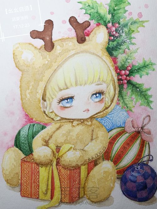 【幺幺自造】萌娃系列之: 圣诞礼物不够多 第1步