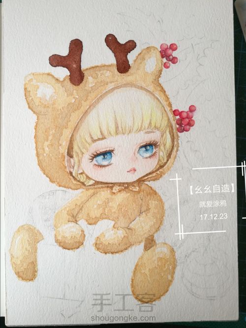 【幺幺自造】萌娃系列之: 圣诞礼物不够多 第29步